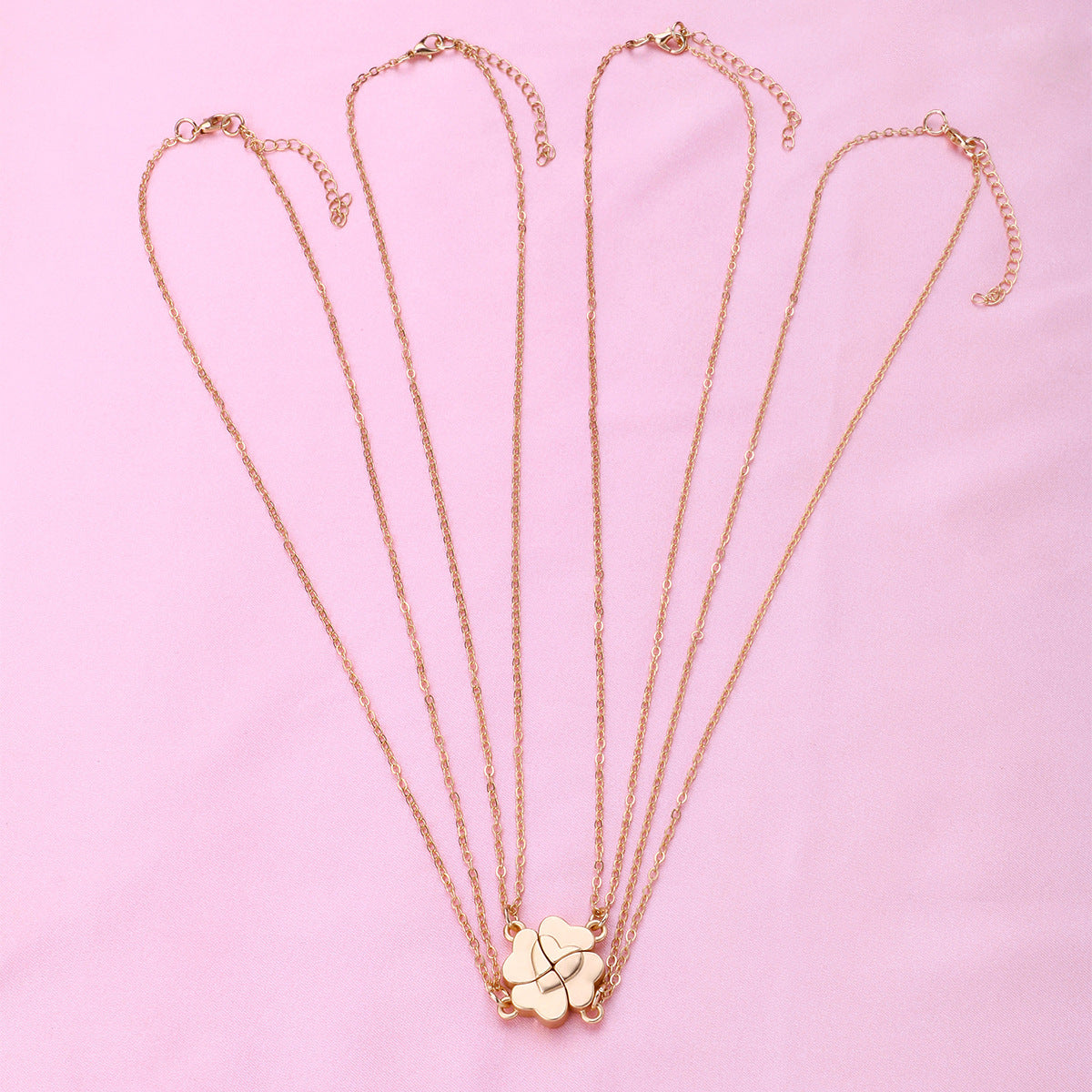 4-Leaf Clover Magnetic Necklace