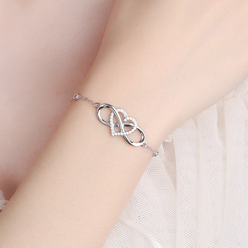 Infinity Love Cross Bracelet