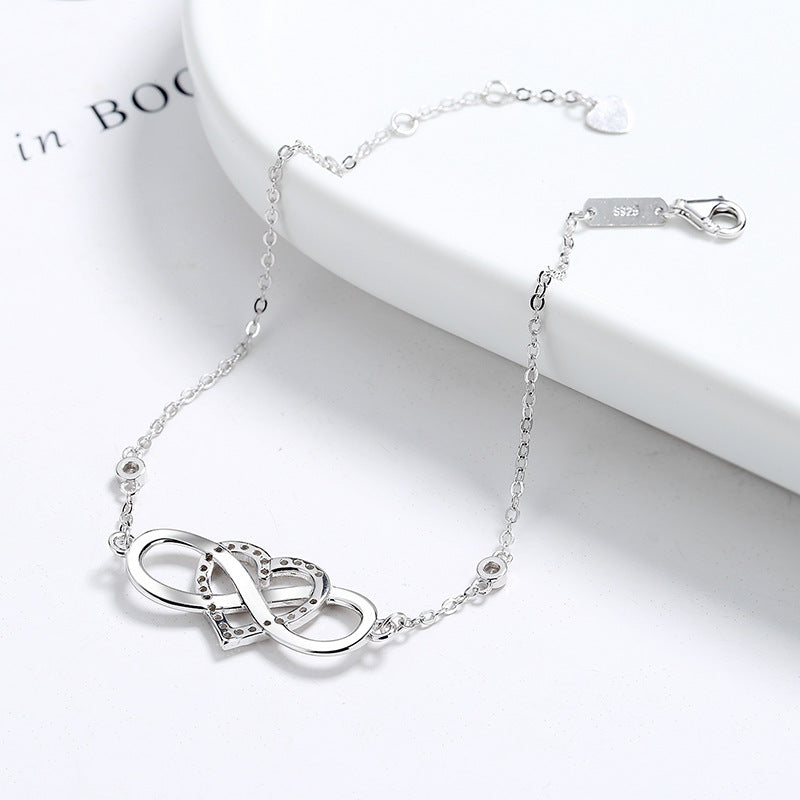 Infinity Love Cross Bracelet