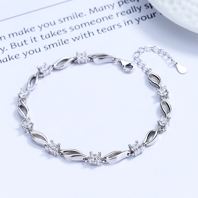 Luxe Blue Crystal Bracelet