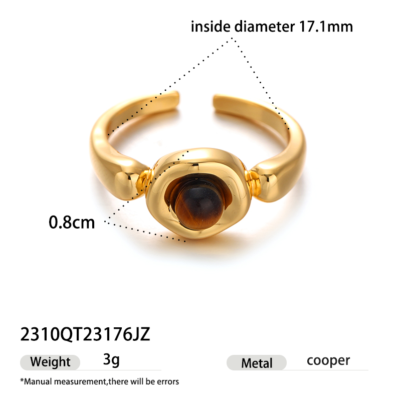 Luxe Tiger Eye Ring