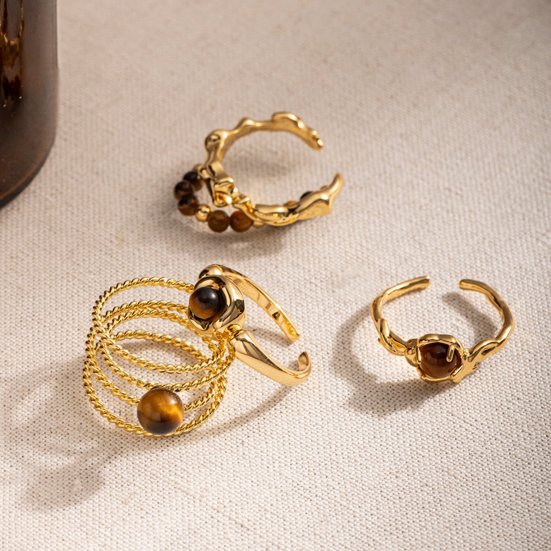Luxe Tiger Eye Ring