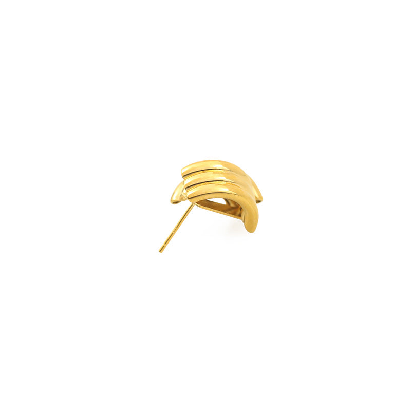 Minimalist Line Stud Earrings