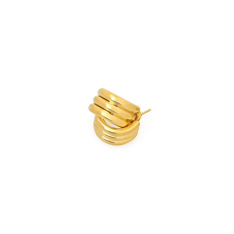 Minimalist Line Stud Earrings