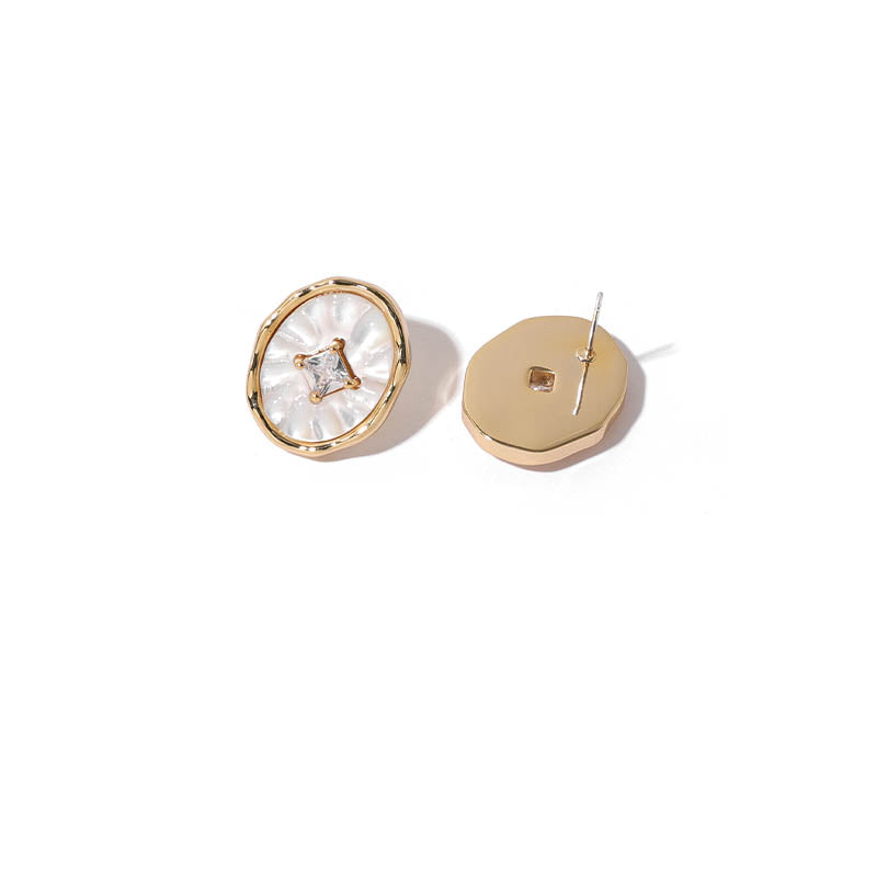Elegant Mother-of-Pearl Earrings