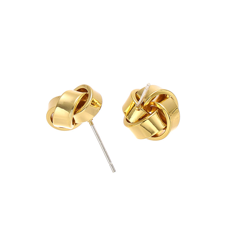 Petite Twisted Stud Earrings