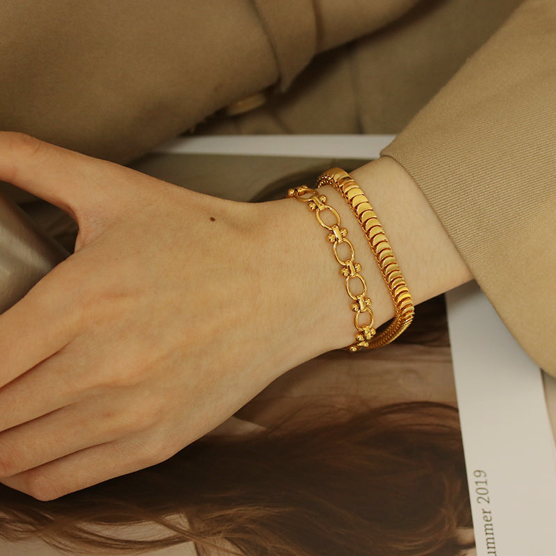 Chunky Snake Chain Bracelet