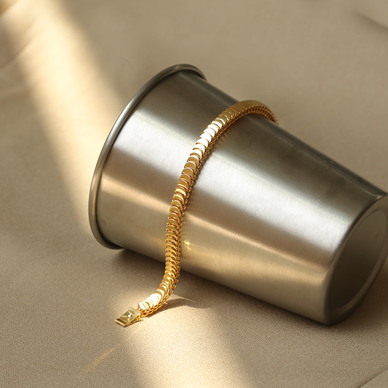 Chunky Snake Chain Bracelet