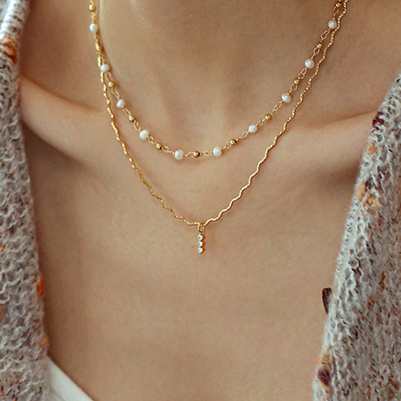 Wavy Chain Versatile Necklace