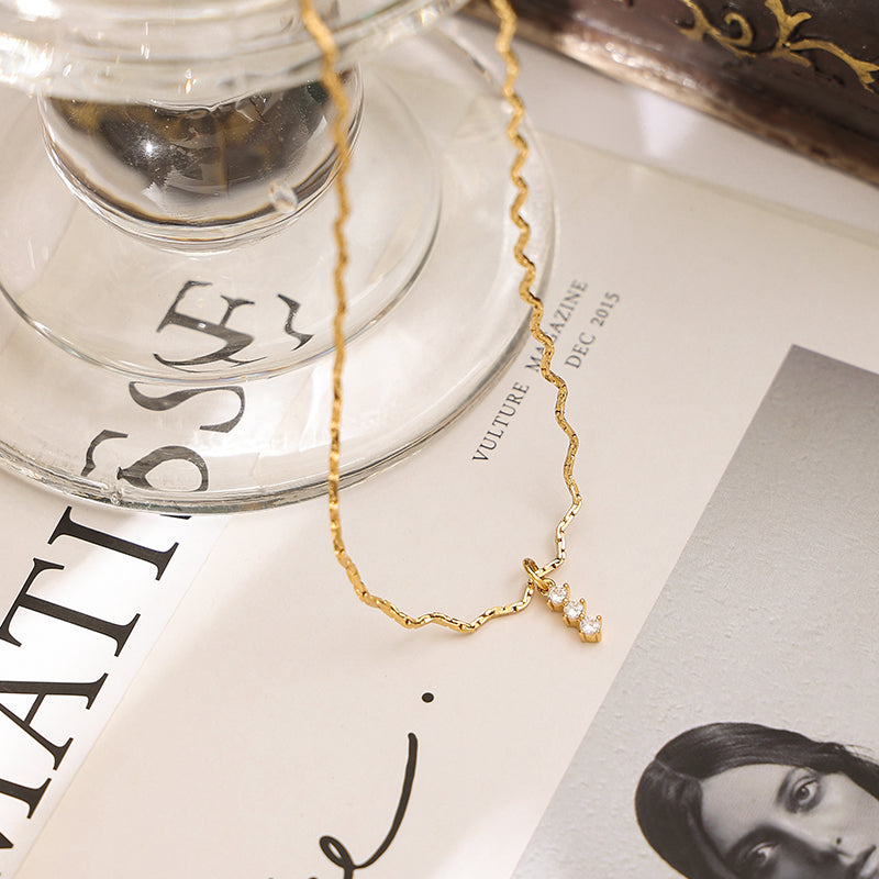 Wavy Chain Versatile Necklace
