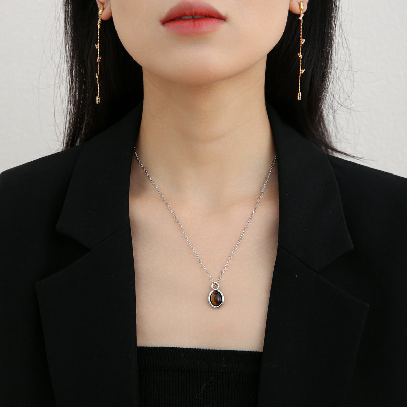 Elegant Rose Tassel Drop Earrings