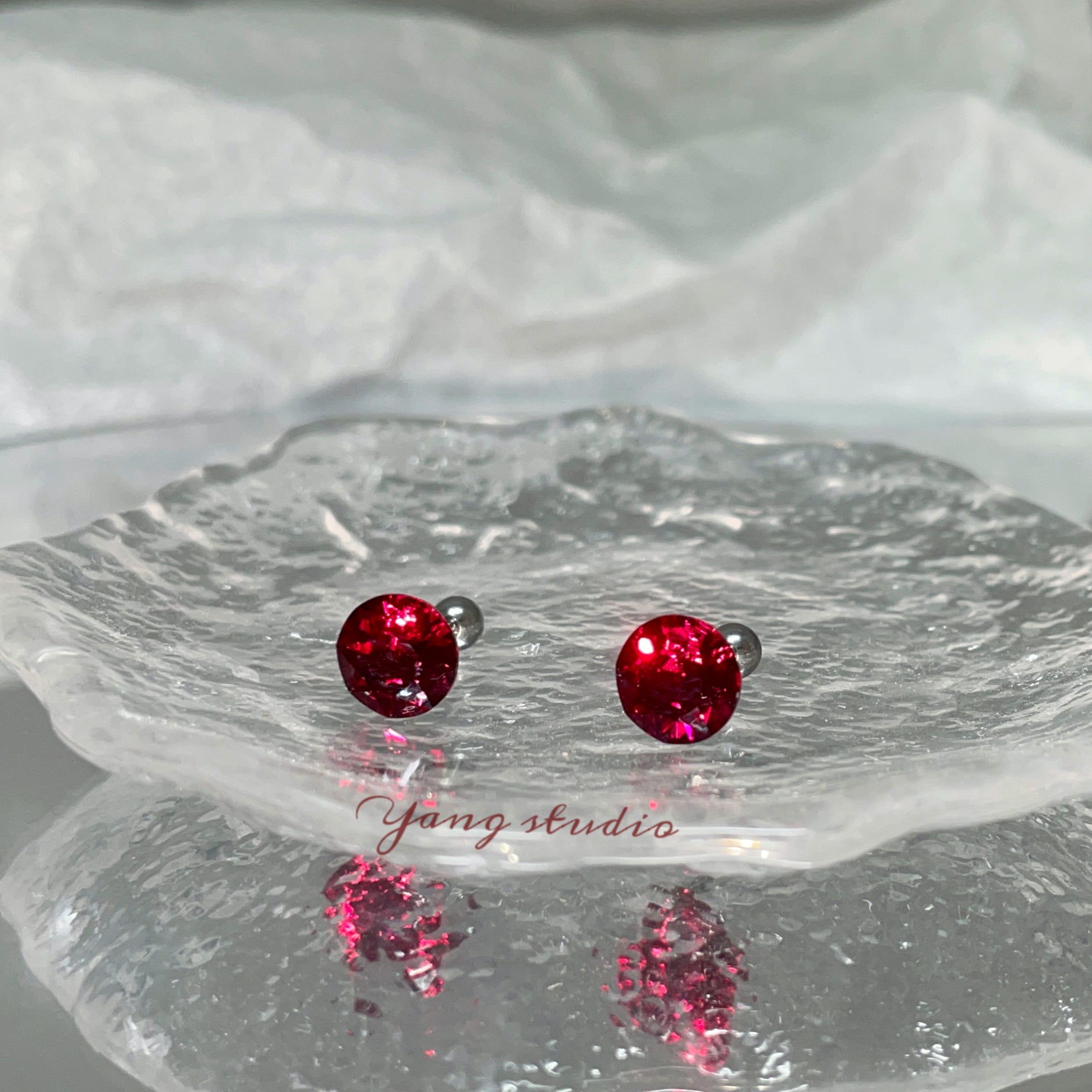 Princess Love Earring Studs